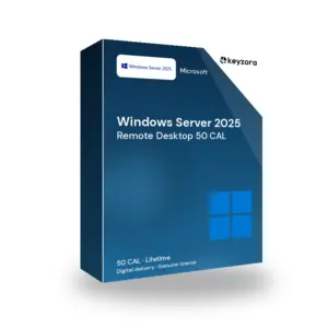 Windows Server 2025 Remote Desktop 50 CAL